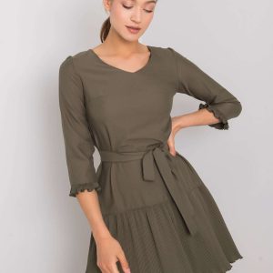 Khaki Dress Fleur