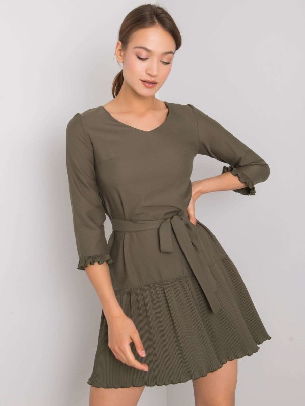 Khaki Dress Fleur