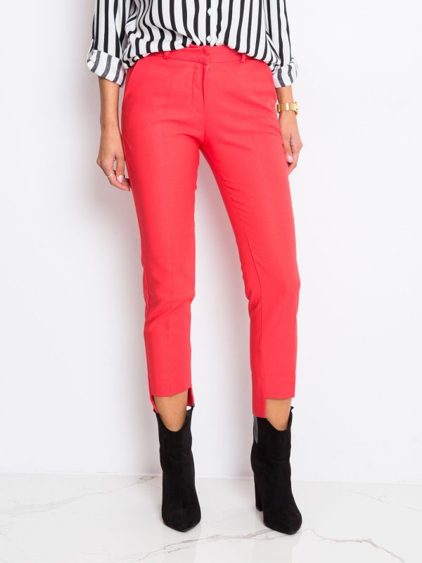 RUE PARIS Coral Trousers Dynamo