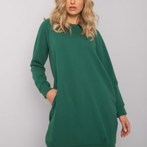 Dark green dress Cristine