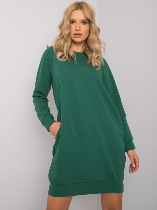 Dark green dress Cristine