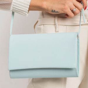 Mint clutch bag