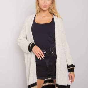 Lucca OCH BELLA Light Beige Knitted Cardigan