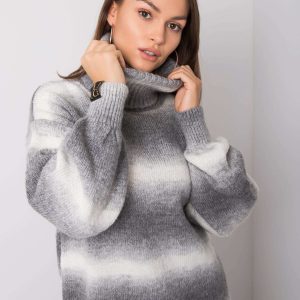 Grey jumper Jamilla RUE PARIS