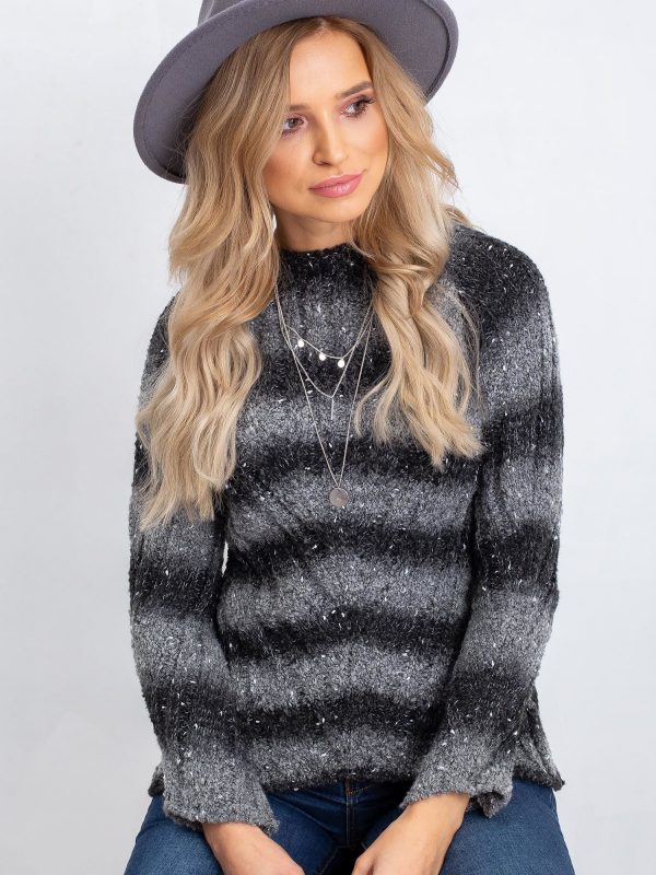 Dark Grey Melanie Sweater