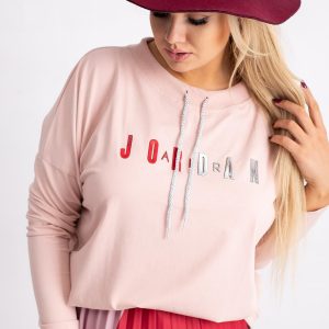 Madison Dirty Pink Plus Size Sweatshirt