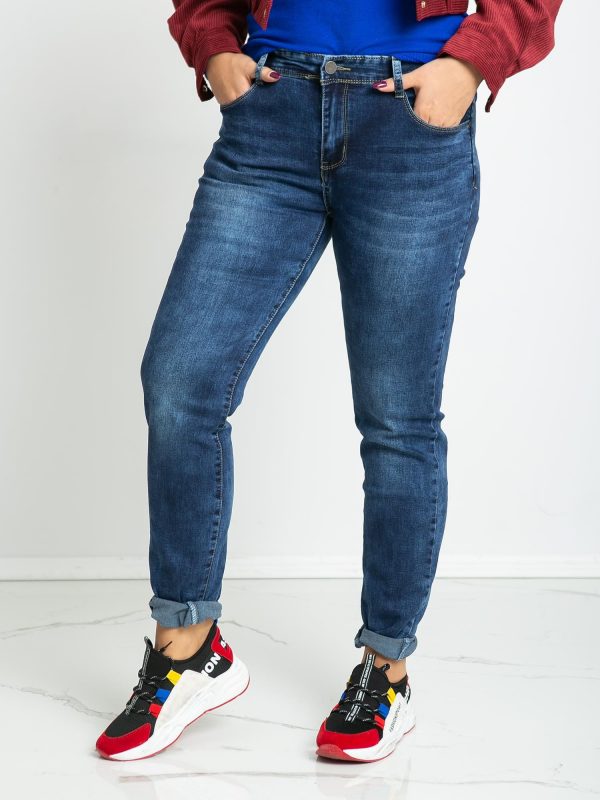 Blue jeans plus size Malcolm