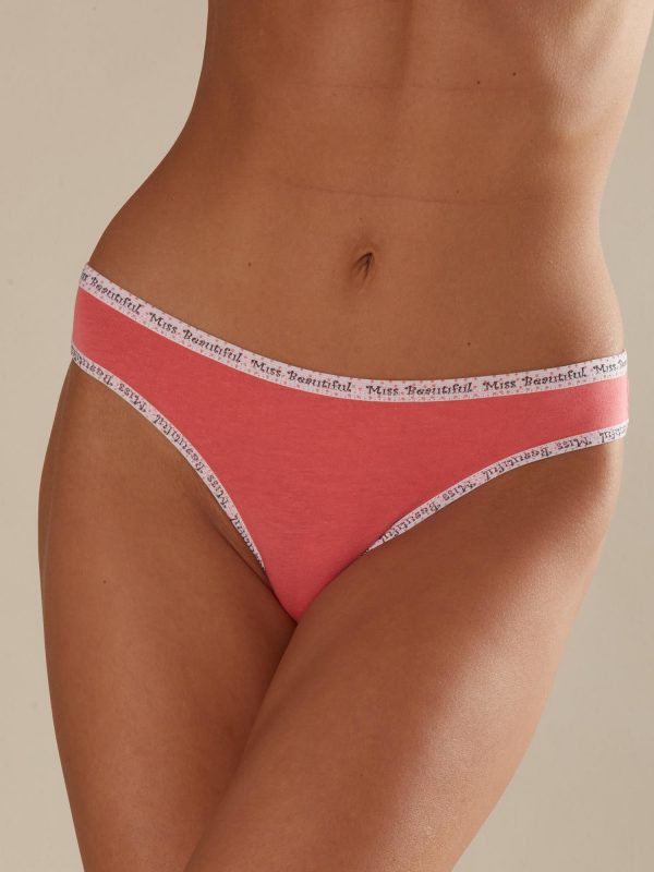 Coral Printed Women's Panties