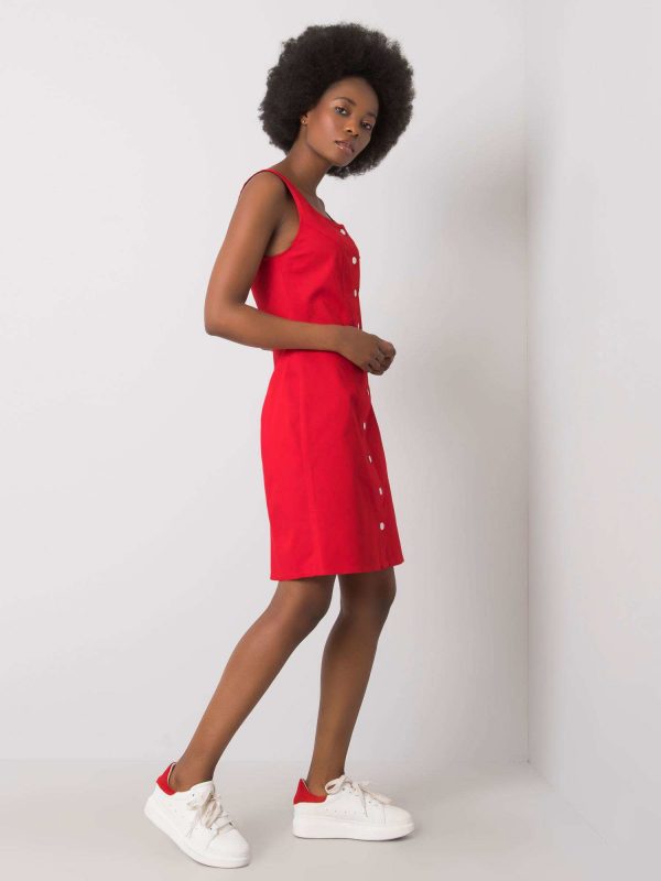 Red Cloddy Dress