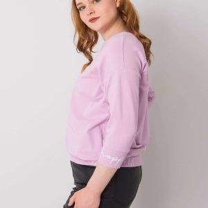 Charliza Light Purple Sweatshirt