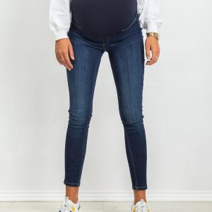 RUE PARIS Dark Blue Maternity Jeans Nevermind