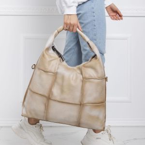 Light Beige Extra Large Handbag