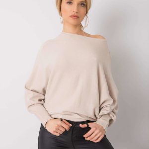 Beige oversized sweater Albertina