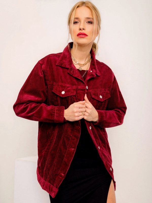 BSL Burgundy Corduroy Jacket