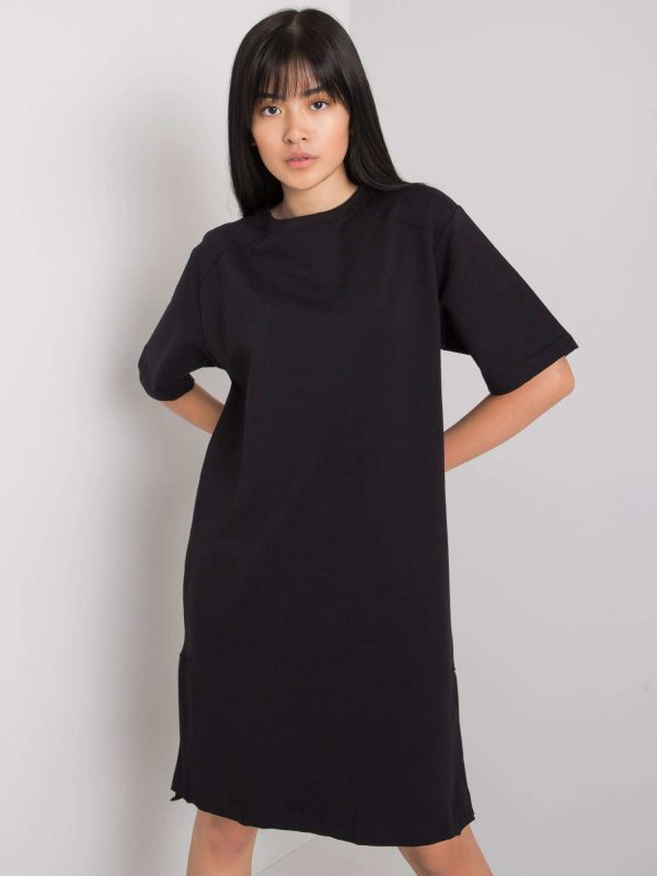 Black casual dress Mistee RUE PARIS