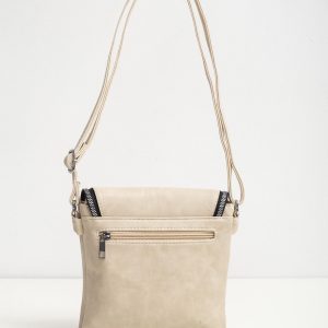 Beige handbag with tasses