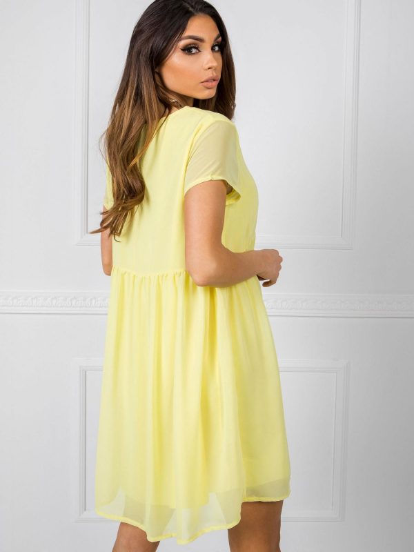 Sarah RUE PARIS yellow dress