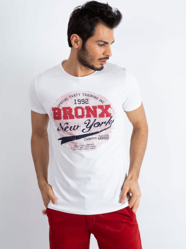 White Bronx Men's T-Shirt