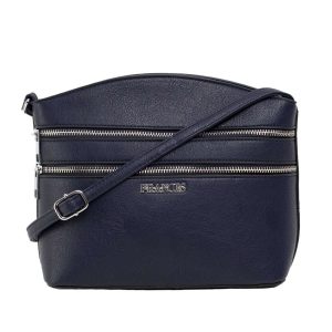 Navy Blue Messenger Bag