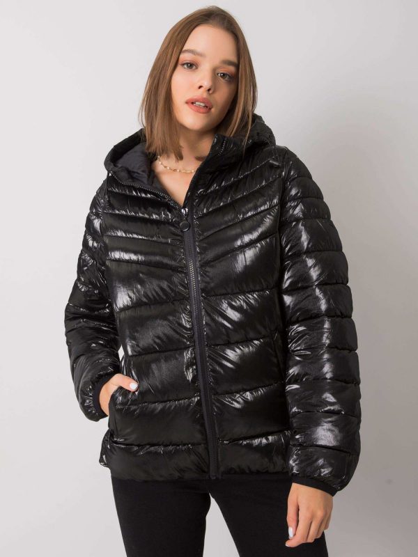 Leyre Women's Black Quilted Jacket