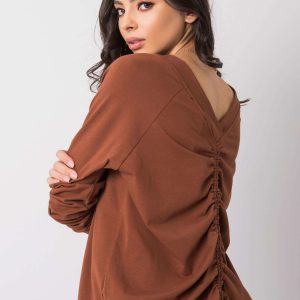 Brown blouse Gabriella RUE PARIS