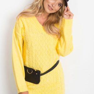 RUE PARIS Yellow Sweater Chill