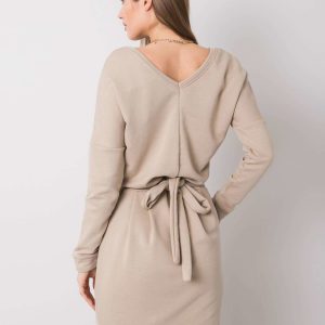 Beige dress Kloe RUE PARIS