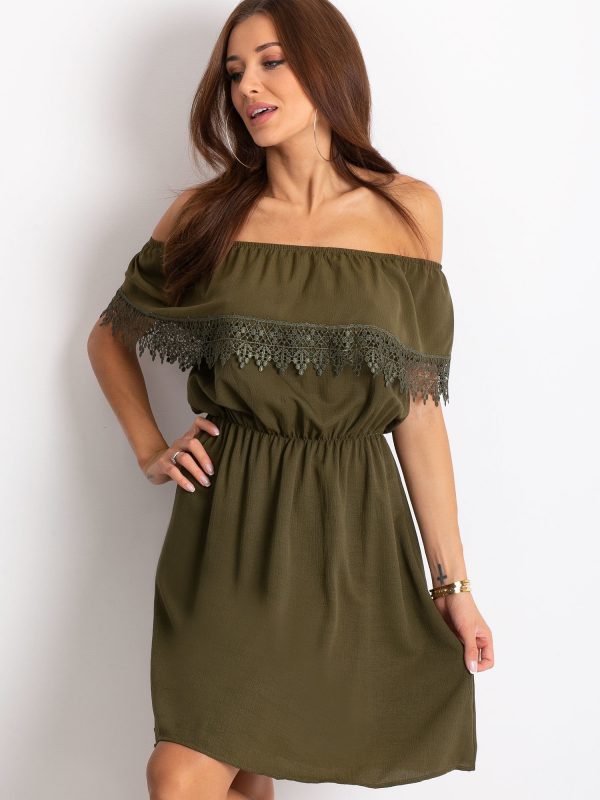 Khaki dress Serenity