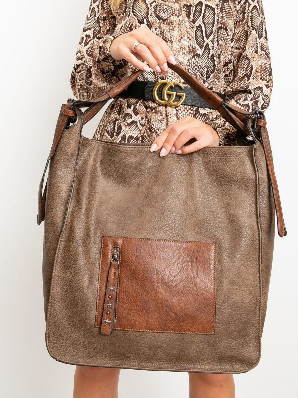 Large Brown Ladies Bag