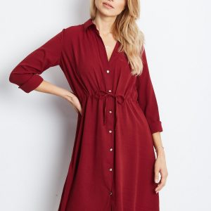 Burgundy dress Ambrosia