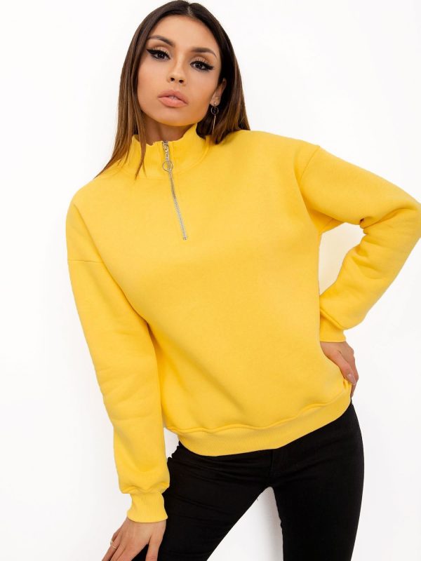 RUE PARIS Yellow Ayla Sweatshirt