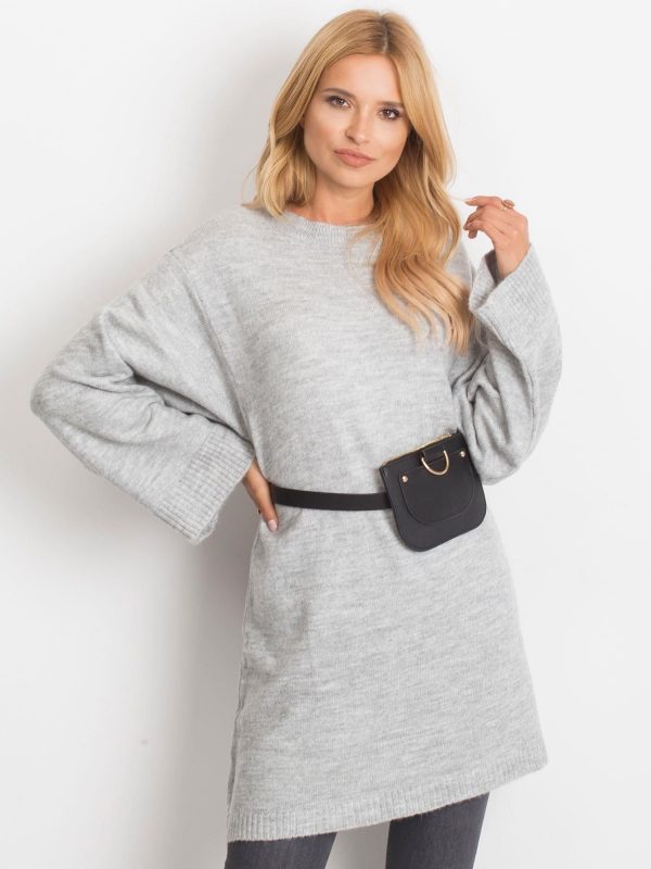 RUE PARIS Grey sweater Perfect