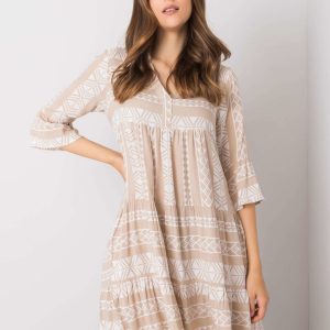 Beige dress Trinidad SUBLEVEL