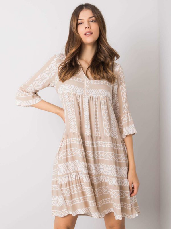 Beige dress Trinidad SUBLEVEL