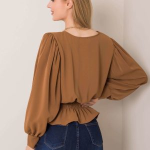 Brown blouse Italy