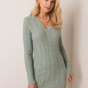 Mint dress Margaret RUE PARIS