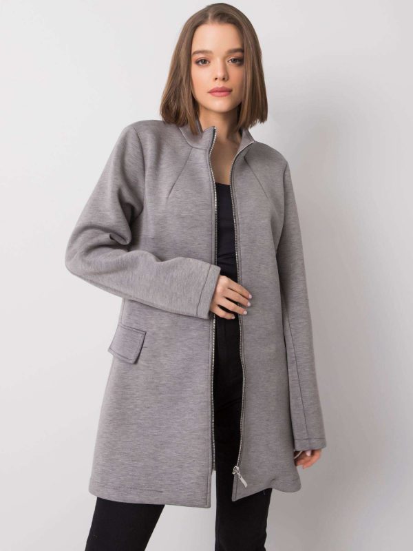 Gray coat Letitia RUE PARIS