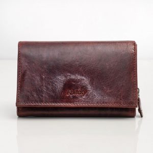 Burgundy Genuine Leather Wallet