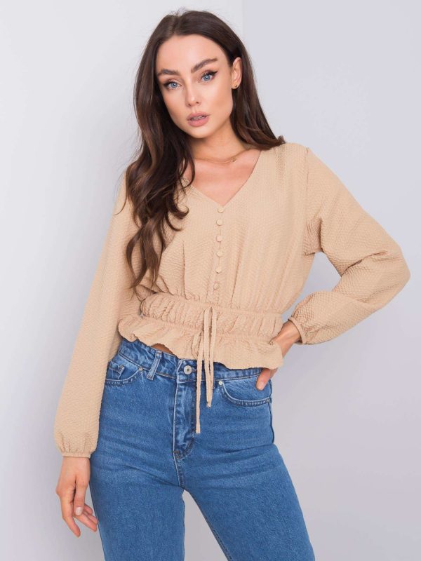 Beige blouse Kristy RUE PARIS