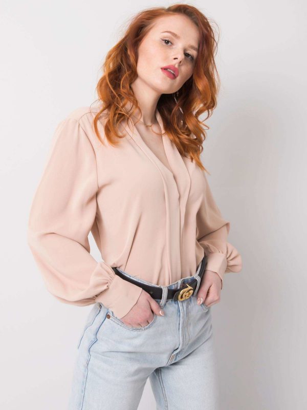 Lottie OCH BELLA Beige Formal Blouse