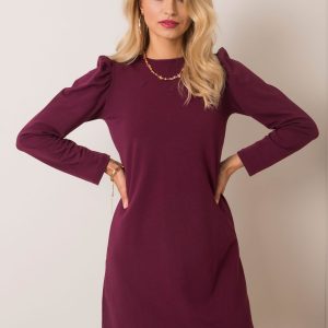 Burgundy dress Mariah RUE PARIS