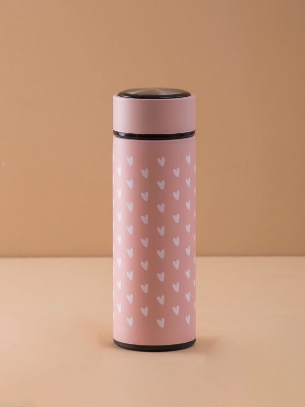 Peach Stainless Steel Thermal Bottle