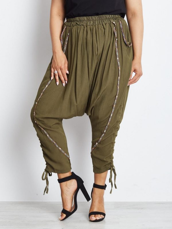 Khaki Trousers Alternating