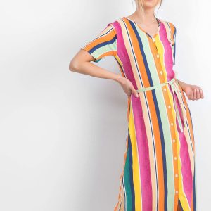 Yellow and pink Mishaps dress