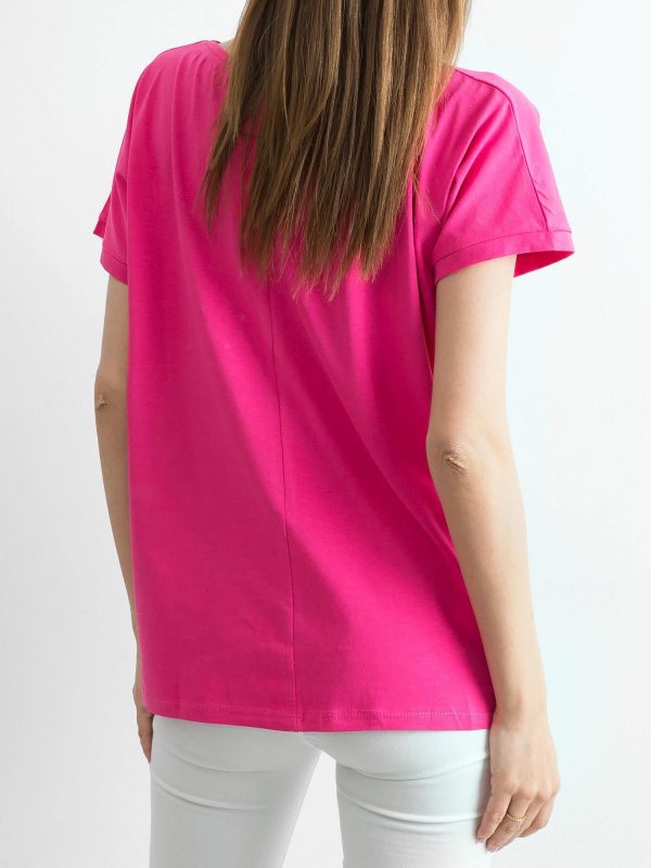 Dark pink t-shirt Ahead