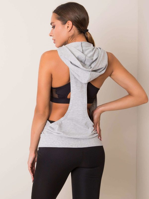 Grey vest Active FOR FITNESS