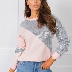 Light pink Shine sweatshirt