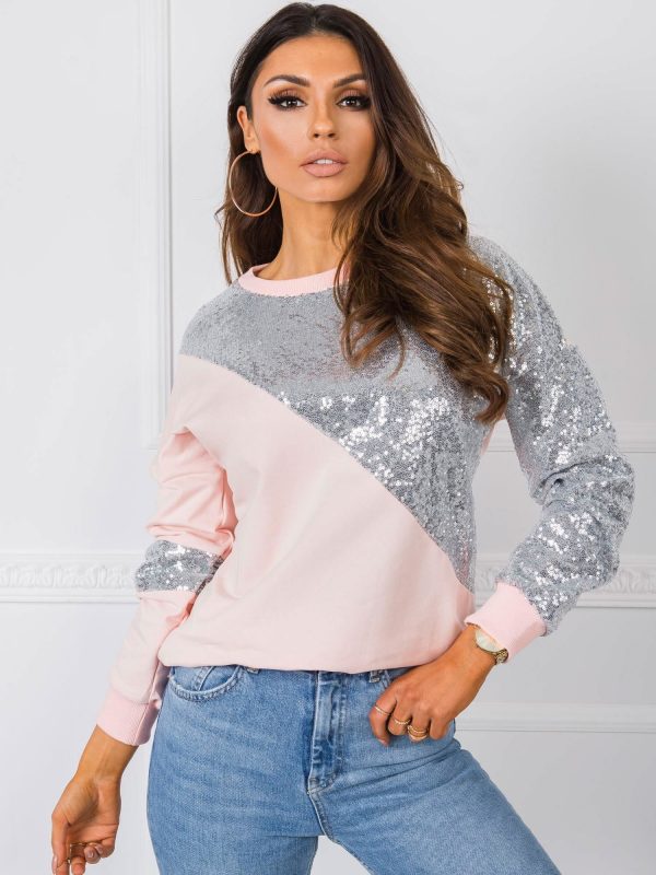 Light pink Shine sweatshirt