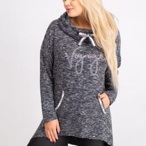 Graphite Plus Size Sweatshirt Season