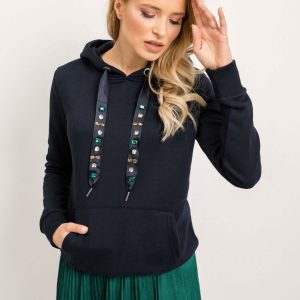 Navy blue sweatshirt Marissa